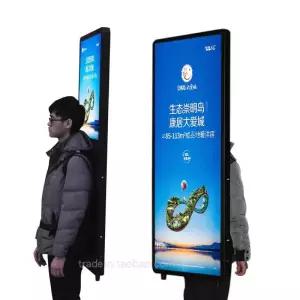 워킹 배너 휴대용 광고판 등짐용 현수막 홍보용 스탠드
