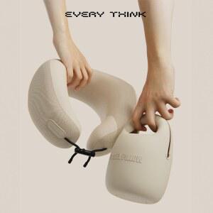 EVERY THINK 여행용 사무실 기내 제품 머리 여행 베개 목베개 차량용 메모리폼