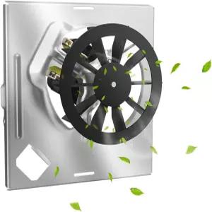 WKZO 696N-R02 B Unit Fan Replancement Part Ftis 688-G 688-J 688-H 688-K 695N-R02 696n-R01 Vent Black