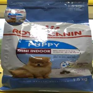 강아지 로얄캐닌 미니 인도어 퍼피 반려견 사료 1.5kg
