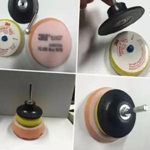 롤록패드 드릴공구 연결 70mm 3in 피니싱패드 광택용품