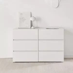 [동서가구] 이엘 1200 6서랍 수납장 DF928316