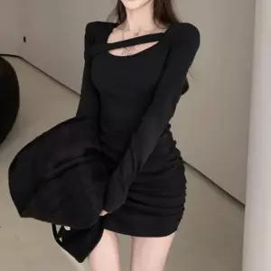 [라일리여성의류] Rly 미니원피스 미니 배색원피스 디자인원피스 여름원