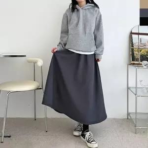 [라일리여성의류] Rly FW1051W 플레어 코듀로이 GAA 골덴 롱
