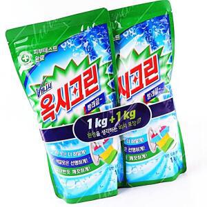 형 2kg 학교 관공서 옥시크린 배니시 제 보조제 세탁