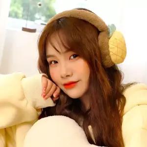 [라일리] Rly WL (별별창고)G 귀여운 과일 페이크퍼 귀도리