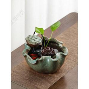 실내 분수대 연못 거실 위한 질그릇을 누비며 만들기 미니 장 물소리 대형 천연 미니조각상 모으기 기본모델 카페 순환 재산을
