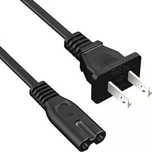 삼성 TV용 파워코드 49UN5055UN6070UN758 스마트4K용 소니 LG TCL 로쿠 샤프 인시그니처 프롱 AC 전원