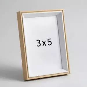 WL 3x5 탁상용 사진 액자 내추럴 화이트