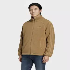 아디다스 보그 플리스 팀가이스트 트랙탑 브라운 KR5190 바람막이 집업 국내매장