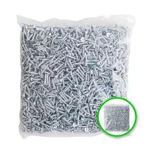 GC01 흰색 나사못 백색피스 4MM 1000개입 목재 석고보드 가구 작업 셀프 백색태핑나사 체결용품 목공자재