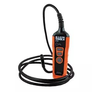 Klein Tools ET20 Wi-Fi 보어스코프 9mm 1.8m(6피트) 장갑 방수 구즈넥 뱀 LED 조명 충전식 배터리 내시경