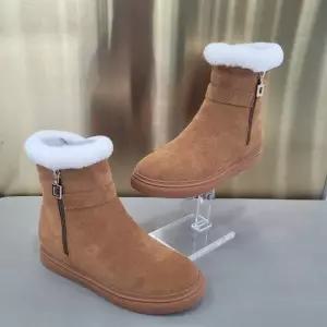 [무크]무크  여성정장, 캐쥬얼 322615  UO 베지색 3cm 세무앵글부츠_DG