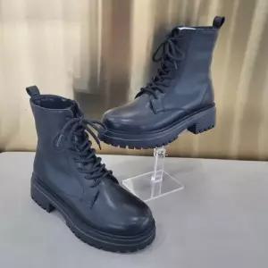 [무크]무크  여성정장, 캐쥬얼 422609 aa  검정색 4.5cm 워커앵글부츠_DG