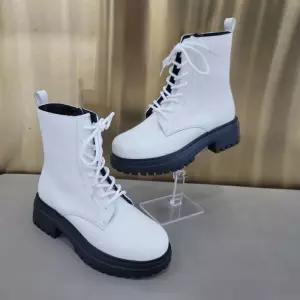 [무크]무크  여성정장, 캐쥬얼 422609 ay  흰색 4.5cm 워커앵글부츠_DG