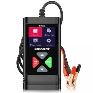 킹볼렌 BM560 6V 12V 자동차 배터리 테스터 100-2000CCA 전압 정밀 디지털 분석기 SUV ATV 보트 오토바이용