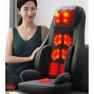 안마의자 안마시트 의자형마사지기 모델 제품 의자 시트 허리 목등안마기 안마 회색 휴대용