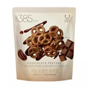 딜라이트 프로젝트 저당 초콜릿 프레첼 80g 2개