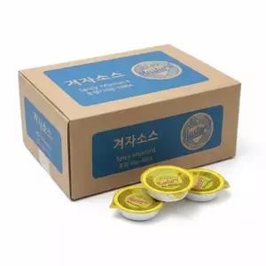 일회용 겨자소스 30g 60개 디핑소스 치킨양념 솔그린