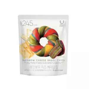 딜라이트 프로젝트 레인보우 치즈 베이글칩 55g 7개입