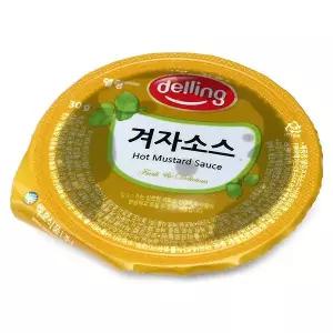 델링 일회용 겨자소스 한박스(30gx100ea)