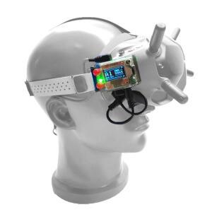 FPV 수신기 모듈 액세서리 5.8G RX 포트 3.0 보드 아날로그 2S-4S 지원 DJI 디지털 고글 3D 어댑터용 DVR