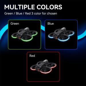 DJI Avata 2 스트립 라이트 용 RCSTQ 방수 LED 야간 비행 경고 램프 Drone 액세서리 벨트 밝기