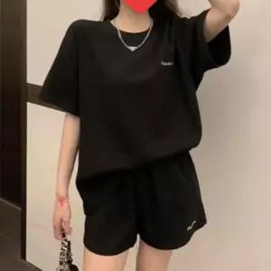 반팔반바지세트 여성 반팔 1P 여름트레이닝세트 반바지 여름 와플 시원한 세트 투피스
