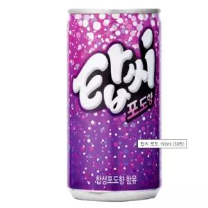 [보리보리/베스트쇼핑]탑씨 포도 190ml (30캔)