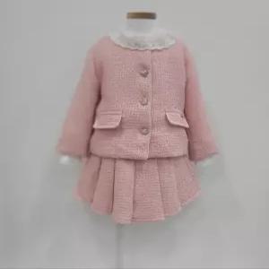 [레노마키즈]페리미츠 여아 트위드 핑크 투피스정장세트(P2511J057_P2511S682)_CJ