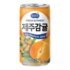 [보리보리/베스트쇼핑]참맑은 제주감귤 175ml (30캔)