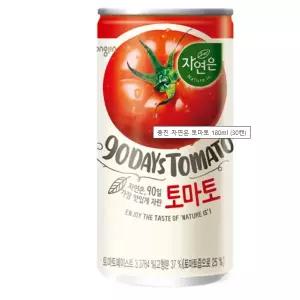 [보리보리/베스트쇼핑]웅진 자연은 토마토 180ml (30캔)