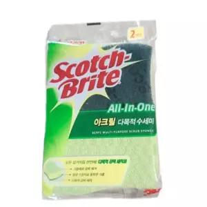 3M스카치브라이트 올인원 아크릴 다목적수세미(2매)