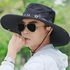 남성 정글모자 등산용 벙거지 여름 등산모자 챙모자 가리개모자 메쉬 사파리모자 등산 햇빛 벙거지모자 캠