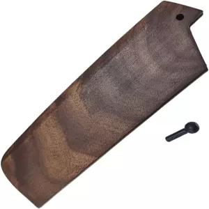 UCCKEYI 일본 셰프 나이프 칼집 마그네틱 나키리 칼 보관 케이스 나무 사야 홀더 보호대 커버 180MM