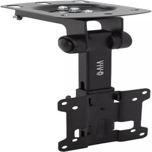 VIVO Mount-M-FD27 수동 접이식 천장 마운트 13-27인치 평면 스크린 틸트 루프 LCD TV 및 모니터용 캐비닛