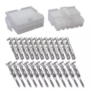 12핀 커넥터 키트 12개의 회로 호환 Molex MLX 전원 핀와이어 산업 및 과학 분리 단자 신뢰할 수 있고
