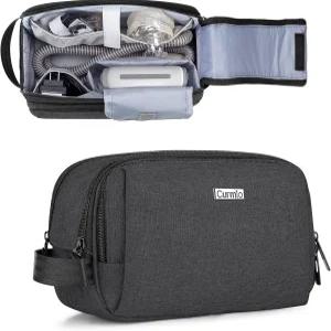 ResMed AirMini 기계와 호환되는 CURMIO CPAP 여행 가방 휴대용 용품 케이스 보관