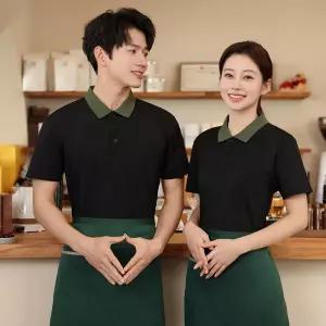 유니폼 카페 단체복 서빙복 레스토랑 직원복 스판 폴리스판 가게 카페유니폼 홀서빙복