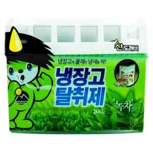 냉장고 탈취제 200g 녹차 성분 음식 냄새 제거 악취 탈취제 일상 생활 용품