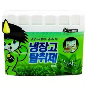 냉장고 탈취제 녹차 200g 강력 탈취 악취 제거 냉장고 냄새 제거 생활 용품