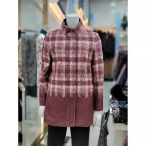 세이브존05 중년 체크 울반코트 24DS8076H4 (27341893)