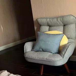 1인용 쇼파 1인소파 싱글 하이백 그린 임산부 산후조리원