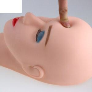 메이크업 마네킹 얼굴 속눈썹 표준제품 연습 메이크업실습용 얼굴마네킹 연습 속눈썹 헤어스타일 헤어스타일