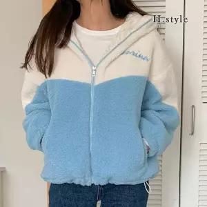 [하프클럽/에이치스타일]DK/라붐덤블배색JP/겨울/양털