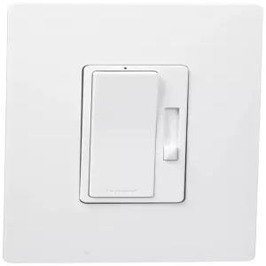 레그랑 래디언트 450W 프리셋 데코레이터 로커 LED 디머 라이트 스위치 로케이터 및 나사 없는 벽판 디밍