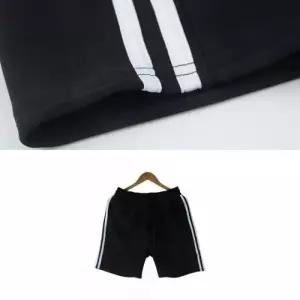 남녀공용 두줄 5부 트레이닝반바지 DM-200447