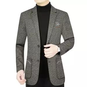 남자 캐주얼 지금딱 정장 자켓 프리미엄 아우터 봄가을 슬림핏 공무원 단서 OOTD3