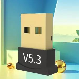 USB Bluetooth 호환 5.3 어댑터 송신기 PC 노트북 무선 스피커 오디오 수신기 용 동글