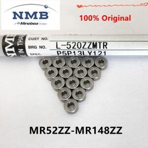 Minebea NMB 베어링 MR52 74 128/148 ZZ 미니어처 볼 50 개